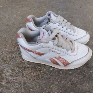 White and rose gold Reebok